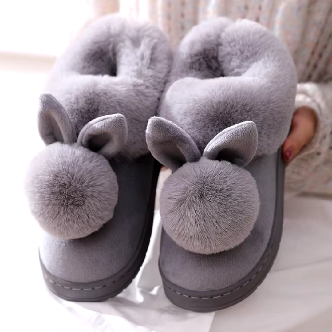 Bunnies - Fluffiga och mysiga vinterskor