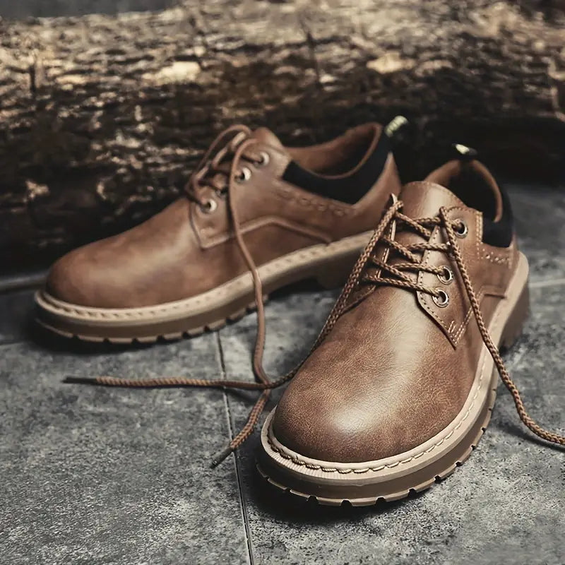 Richard - Rejäl känga med rund tå för herrar