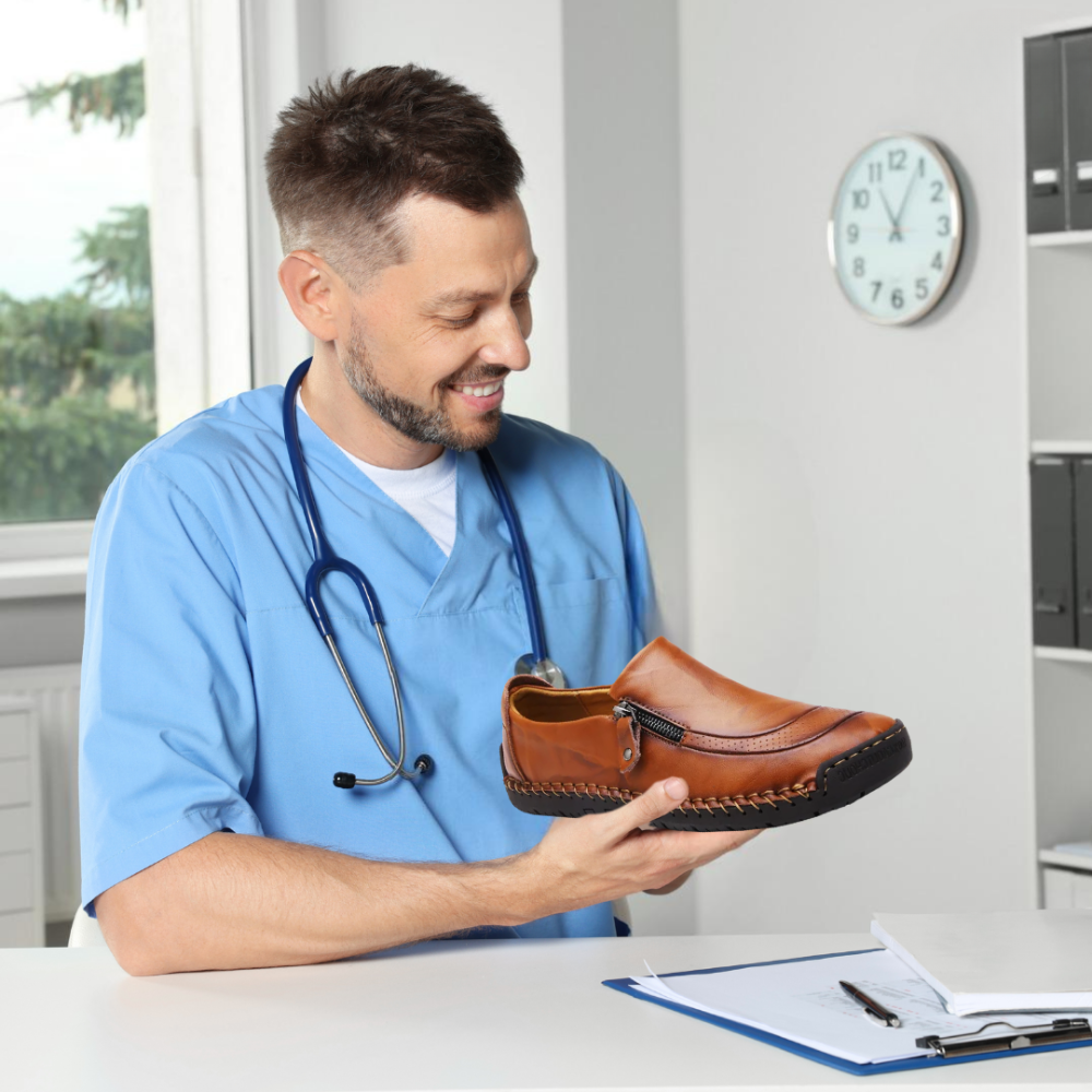 Orthozip - Ergonomisk smärtlindrande sko