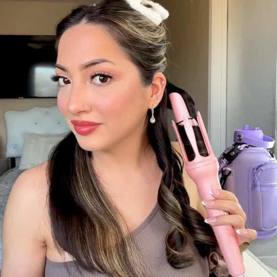 Automatisk hårrullare | Få vackra lockar på några minuter