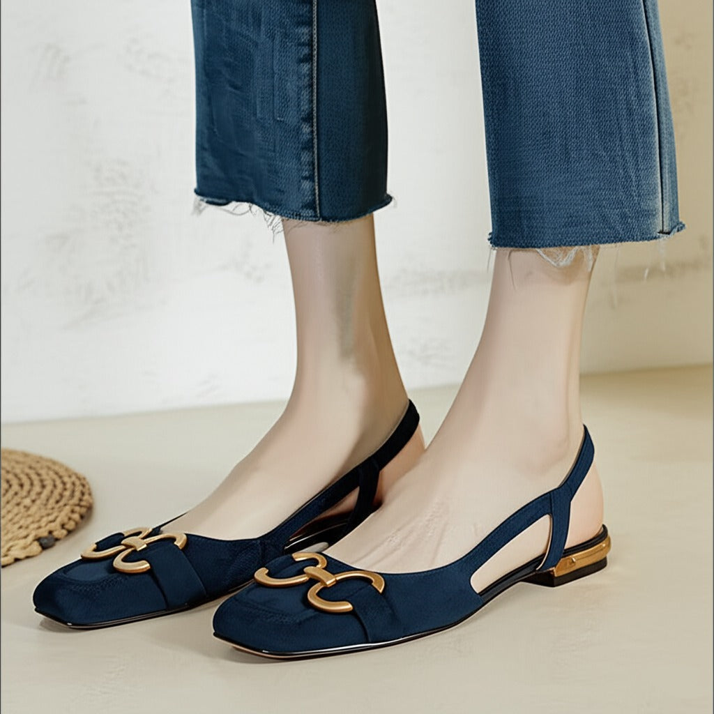 Aliyah - Eleganta sandaler med bakrem