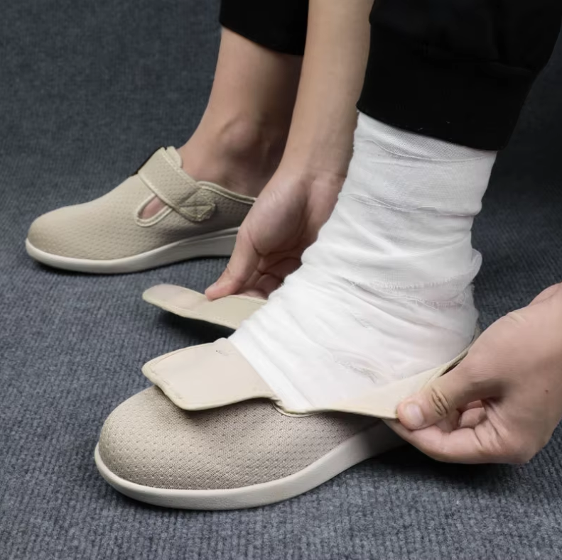 OrthoSko - Breda diabetiska skor för svullna fötter