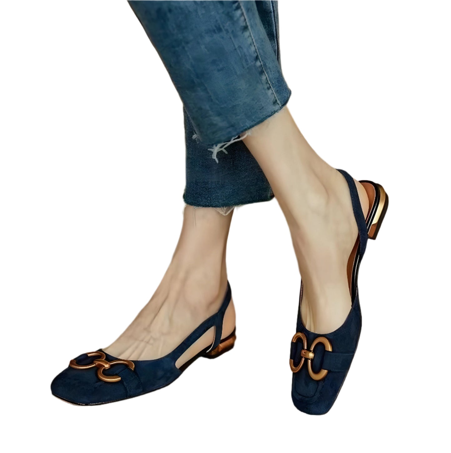 Aliyah - Eleganta sandaler med hälrem