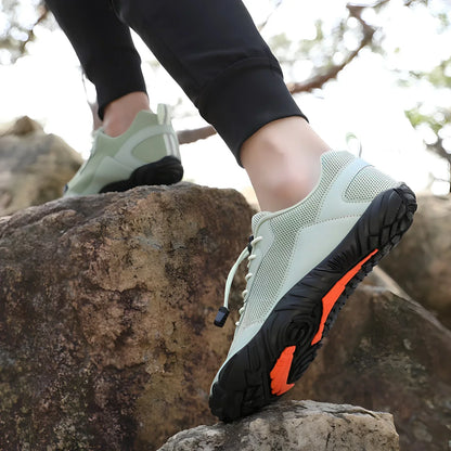 WanderGrip | Fotformade Barfotaskor