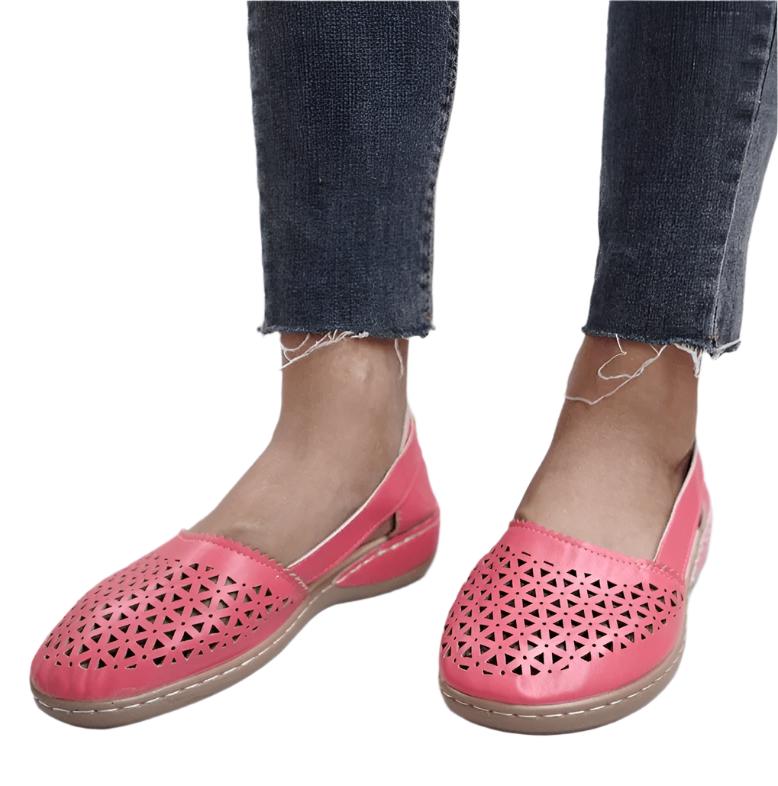 Anna - Orthopädische platta bruna skor